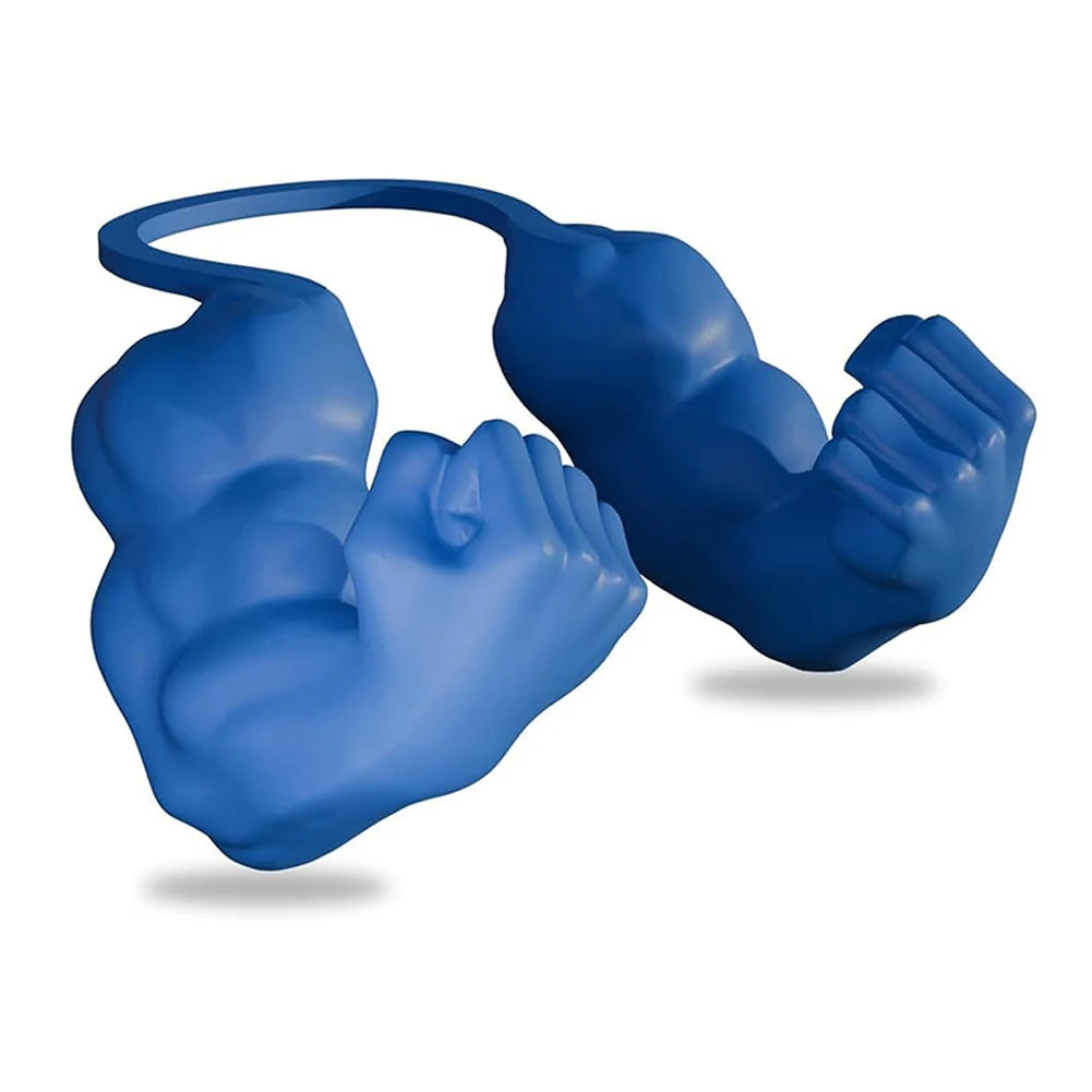 Cat Muscle Arms Creative Giant Arm 3D Printed Props Kitten Small Dogs Funny Cosplay Neck Hanging Decor for Halloween Party Decor