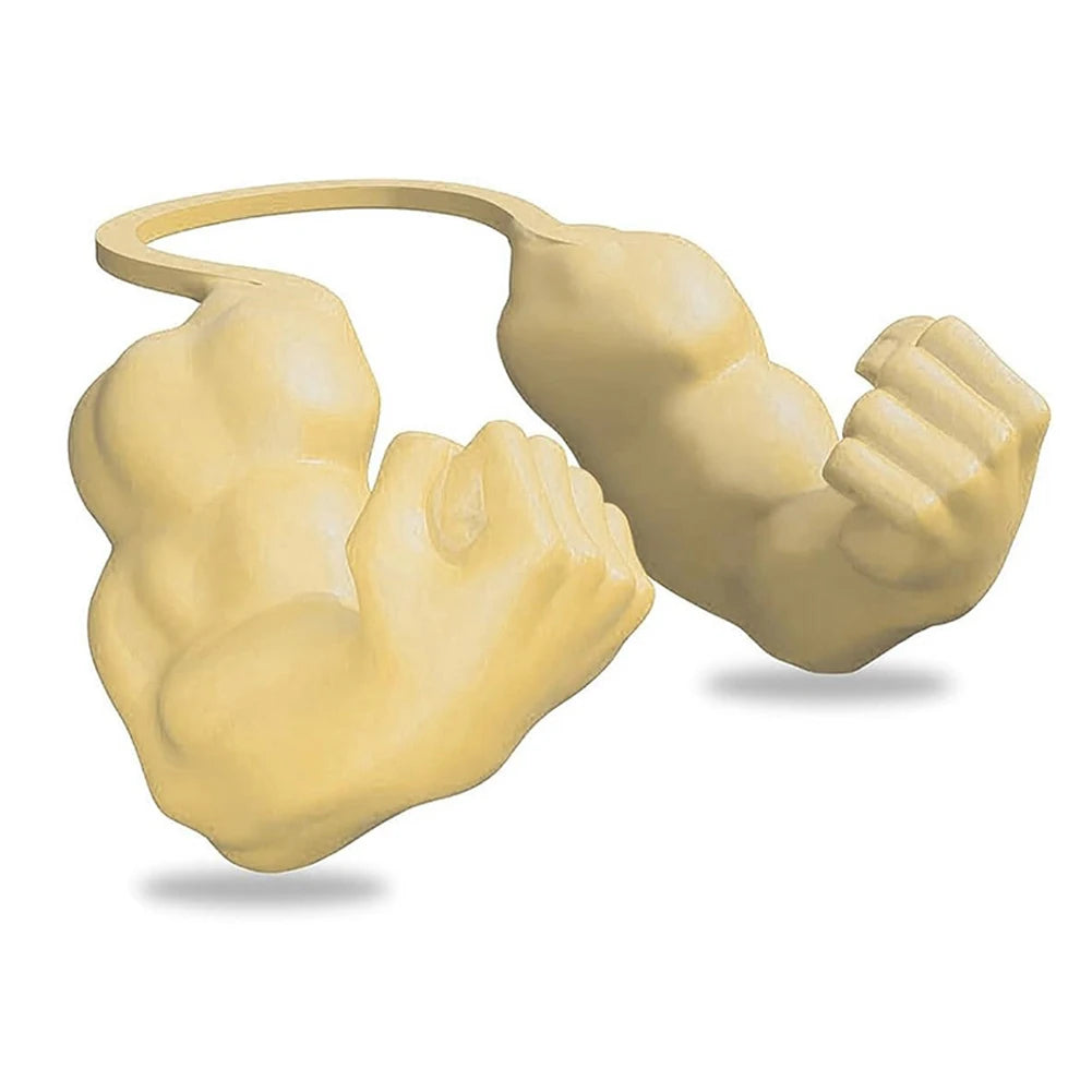 Cat Muscle Arms Creative Giant Arm 3D Printed Props Kitten Small Dogs Funny Cosplay Neck Hanging Decor for Halloween Party Decor