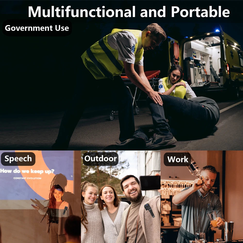 HD 1080P Mini Camera with Motion Detection Infrared Night Vision Perfect for Outdoor Sports and Video Surveillance