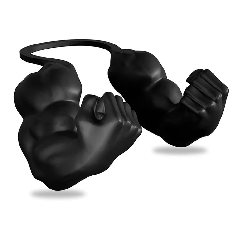 Cat Muscle Arms Creative Giant Arm 3D Printed Props Kitten Small Dogs Funny Cosplay Neck Hanging Decor for Halloween Party Decor